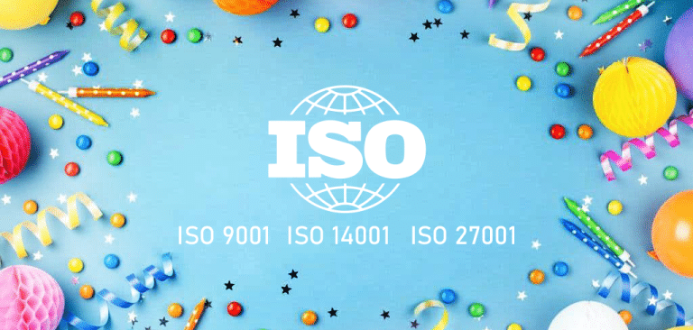 Viering behalen ISO - gefeliciteerd