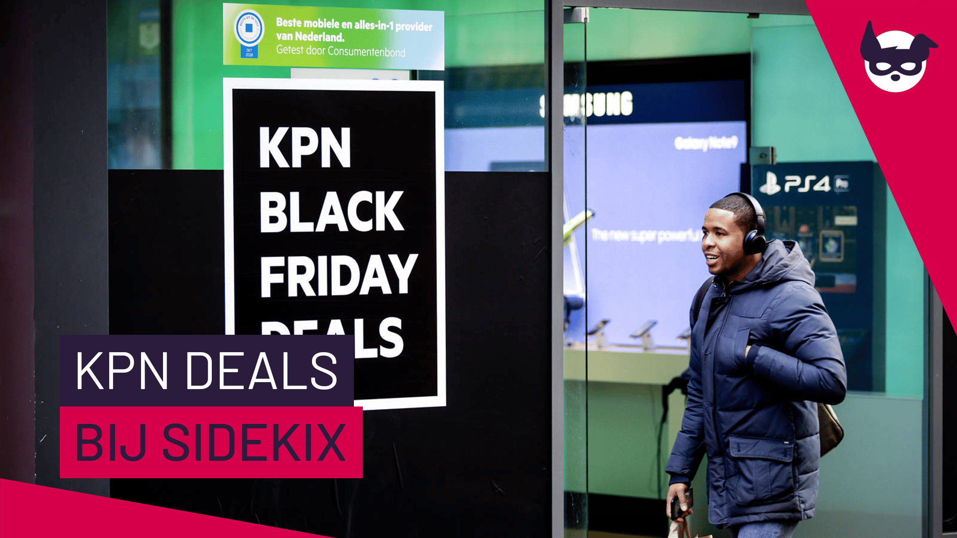 Sidekix: KPN Black Friday deals