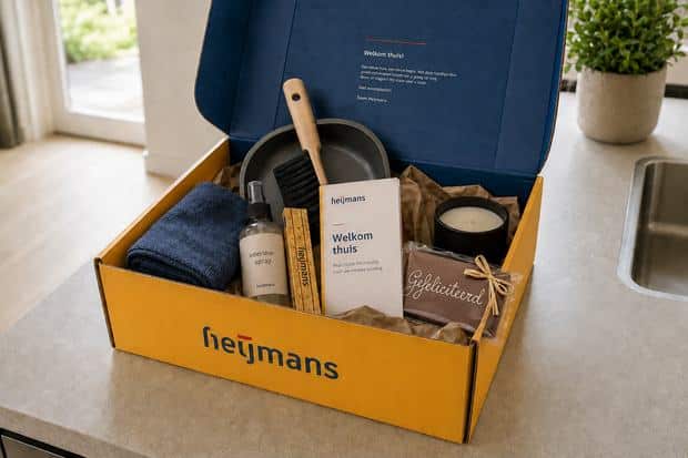 Heijmans welkomstpakket bij oplevering