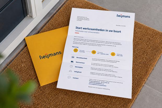 Heijmans omwonendencommunicatie in de buurt
