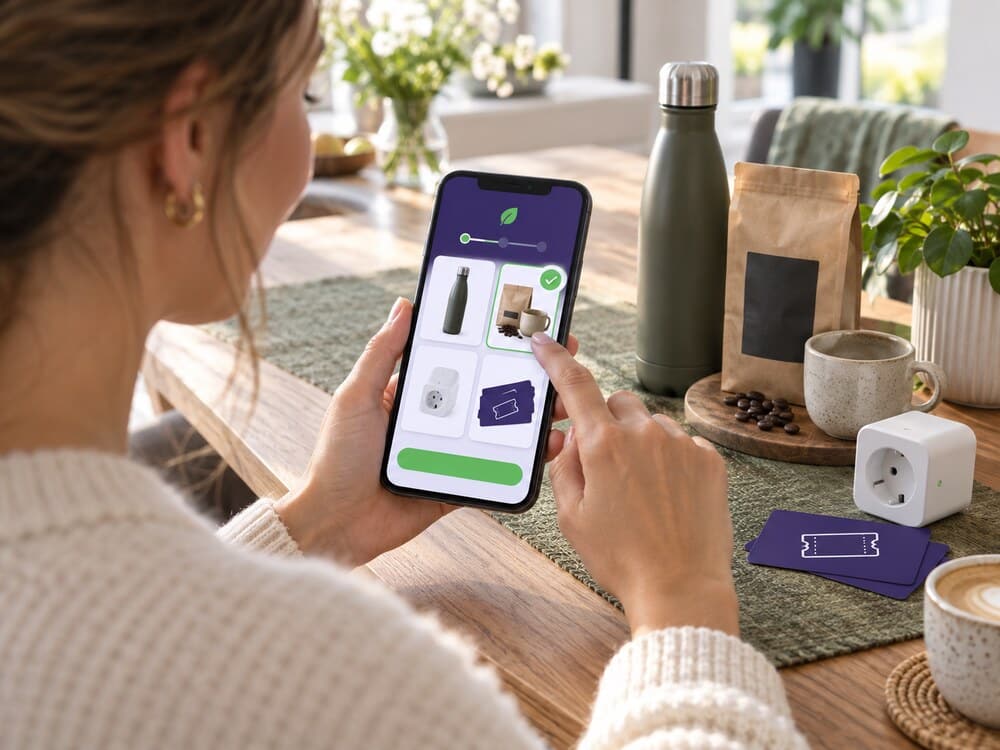 NextEnergy klant leest een persoonlijke mailing over zijn loyaliteitskorting
