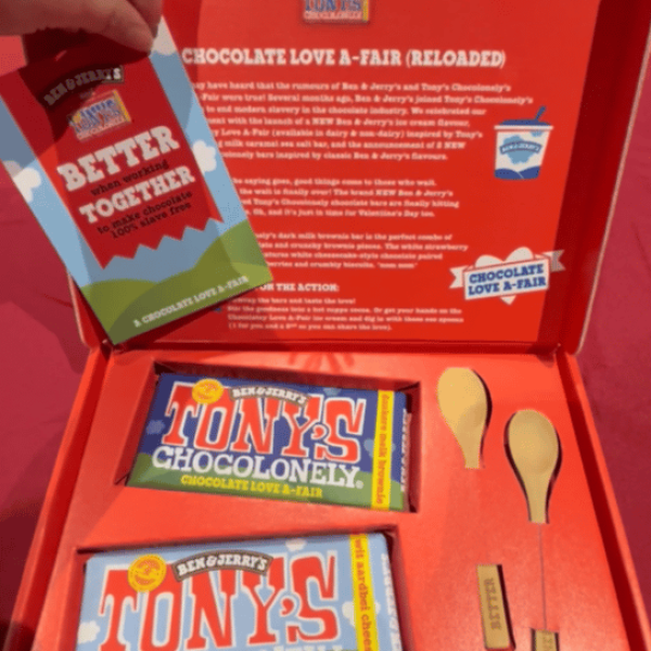 Tony&#039;s Chocolonely - Chocolate Love A-Fair