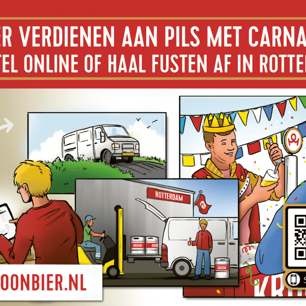 Kroon bier scoren met Carnaval