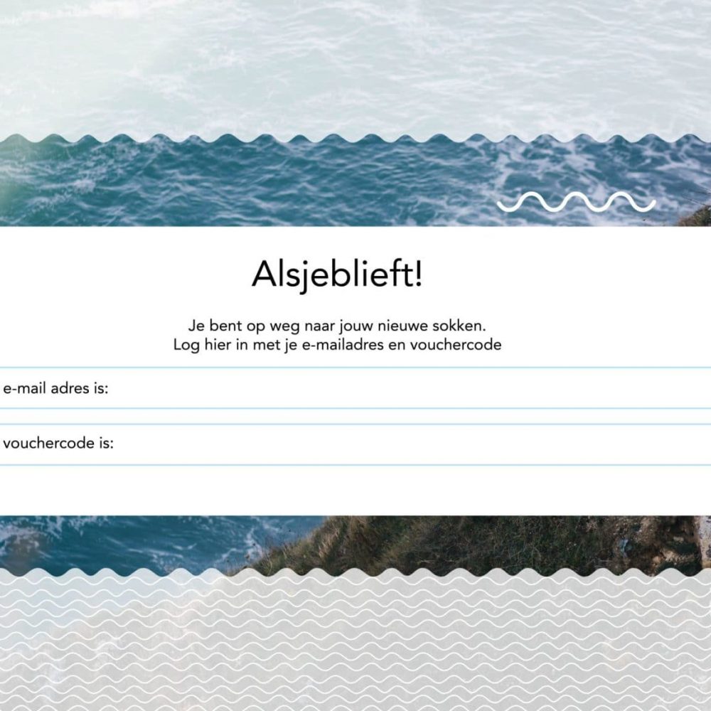 Ruim de zee op met Healthy Seas Socks